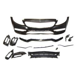 Paragolpes Delantero Mercedes W205 2019+ Coupe / 4P / SW look C63 New