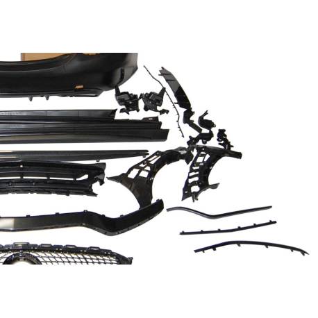 Kit De Carrocería Mercedes W205 4P 2014-2021 Look C63 2019 Diamond