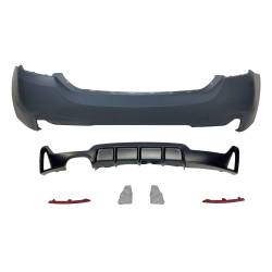 Paragolpes Trasero BMW F32 / F33 / F36 Look M Performance 1 Salida doble