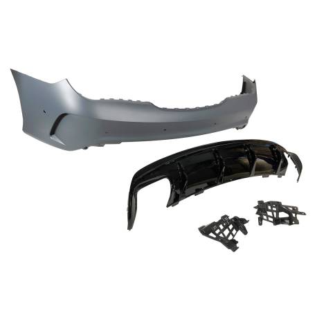 Paragolpes Trasero Mercedes W117 2013-2018 LCI 4P / SW Look AMG A45