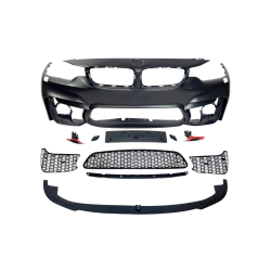 Paragolpes y spoiler delantero para BMW F32 F33 F36, look M4.
