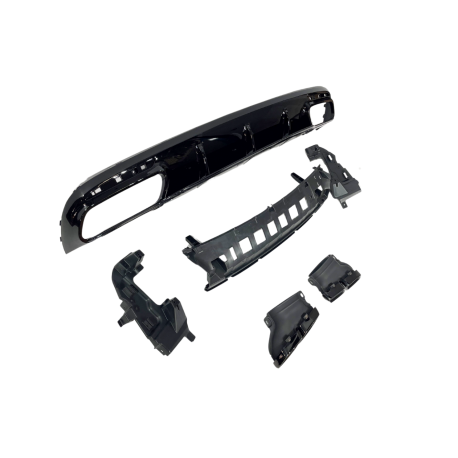 Difusor Trasero Mercedes C217 Coupe 2014-2020 Look Facelift S63
