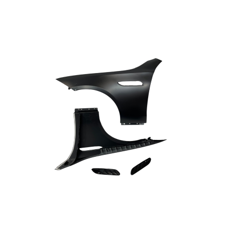 Aletas Mercedes W206 Sedan/SW/Coupe Look C63 Aluminio