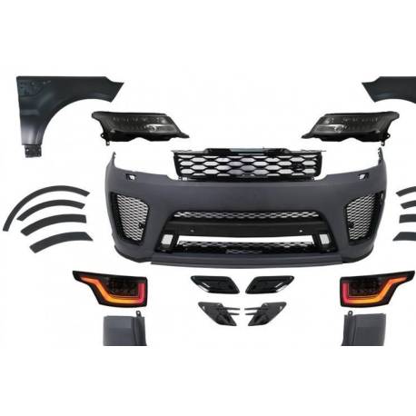Kit De Carrocería Range Rover Sport 2013-2017 Look 2018 SVR