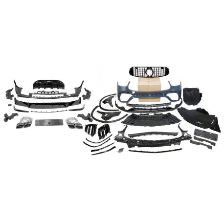 Kit De Carrocería Mercedes X253 GLC 2020+ Look AMG GLC63