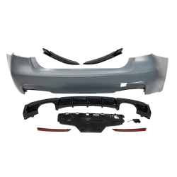 Paragolpes Trasero BMW F30 Look M Performance 2 Salidas doble  Punteras