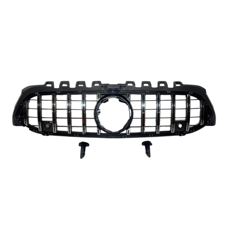 Parrilla Mercedes W177 / V177 GTR Chrome / Black Sin cámara