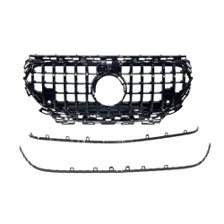 Parrilla Mercedes W214 Look GT FULL BLACK