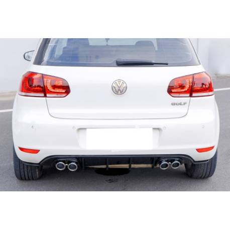 Difusor trasero Volkswagen Golf 6, look Golf 7.5 R.