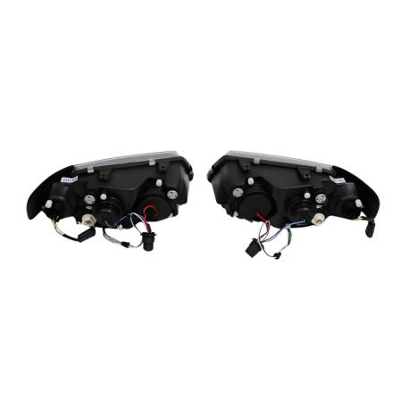 Faros Delanteros Luz De Dia Audi A3 '96-02 Mod.II Black