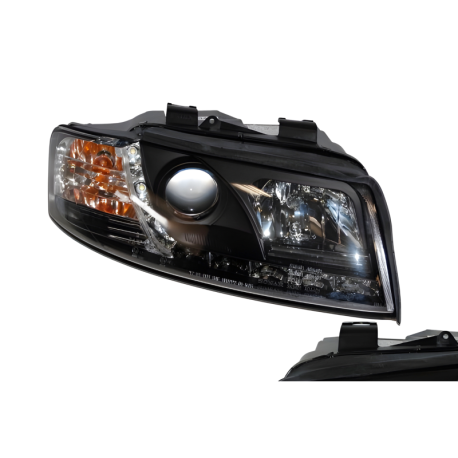 Faros Delanteros Luz De Dia Audi A4 '02-04