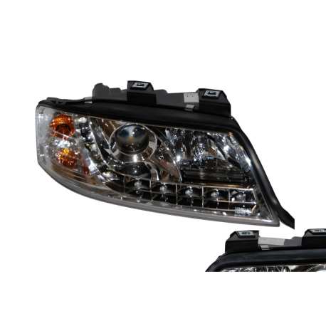 Faros Delanteros Luz De Dia Audi A6 '99-00