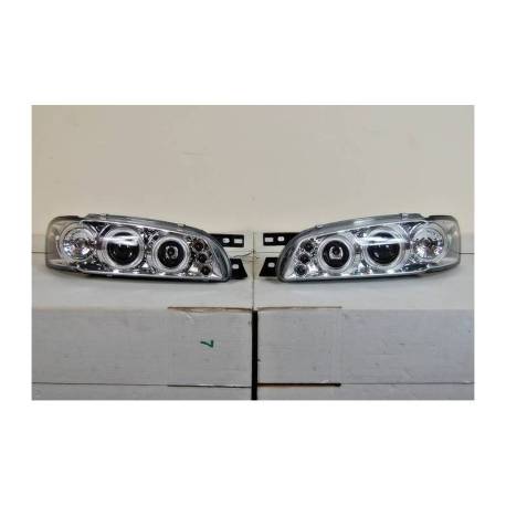 Faros Delanteros Ojos De Angel Subaru Impreza '92