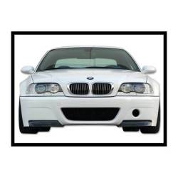 Paragolpes Delantero BMW E46 Look M3 ABS C/Punteras Carbono Look CSL