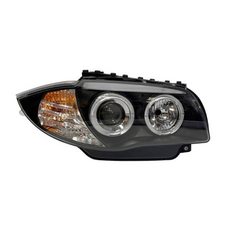 Faros Delanteros Ojos De Angel BMW E87/E81/E88/E82 04-11 Black