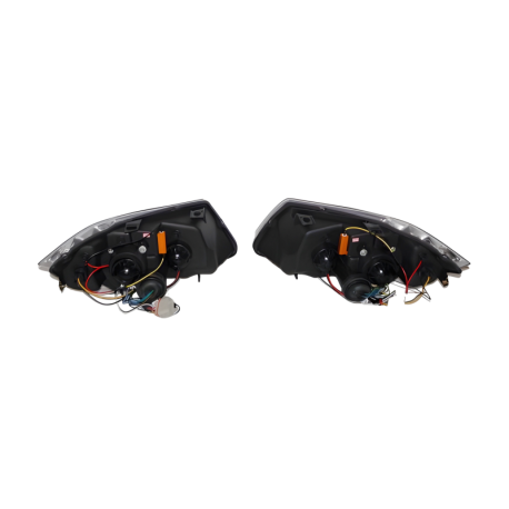 Faros Delanteros Luz De Dia BMW E90 05-08 Black Intermitente Led