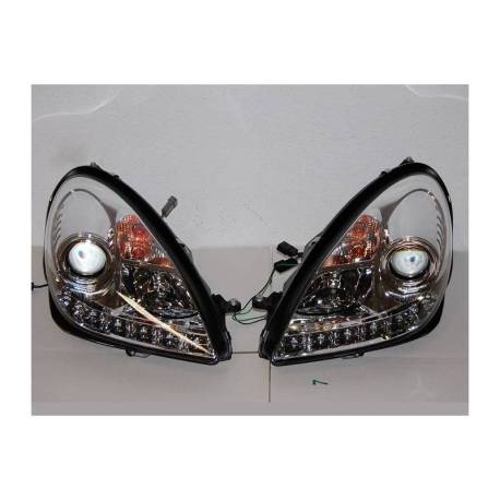 Faros Delanteros Mercedes SLK '04-'10 R171 Luz Diurna