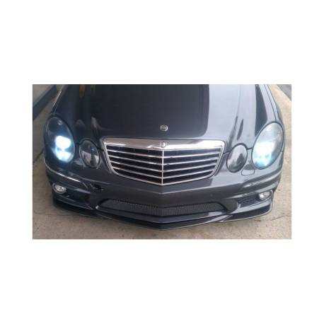 Spoiler Delantero Mercedes W211 Look AMG E63 07-09 Carbono