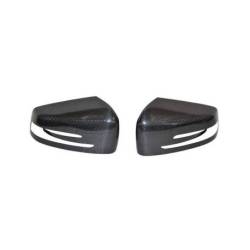Cubre Espejos Carbono Mercedes W204/W212/W218/W221/Clase A/B/C/E/Glk/CLS