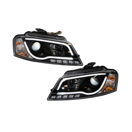 Faros Delanteros Audi A3 2008-2012 Luz Dia Real Lti