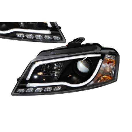 Faros Delanteros Audi A3 2008-2012 Luz Dia Real Lti