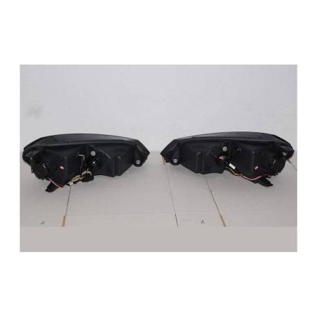 Faros Delanteros Luz De Dia Real Volkswagen Golf 7 Black