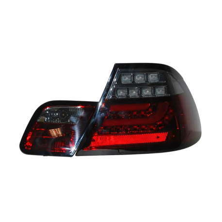Pilotos Trasero BMW E46 2P 03-05 Led Red Smoked Cardna