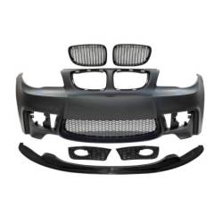 Paragolpes Delantero BMW E82/E88/E87/E81  Look M1 05-11 Spoiler Carbono