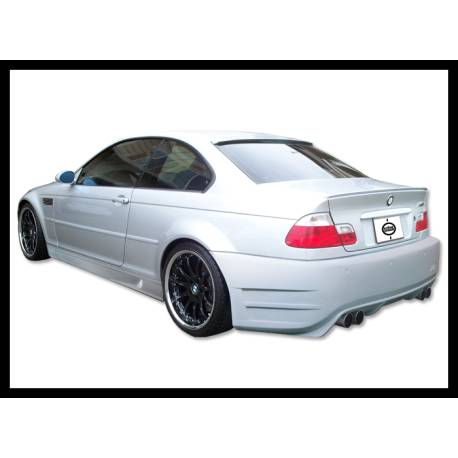 Paragolpes Trasero BMW E46 Coupe 98-05 Doble Salida