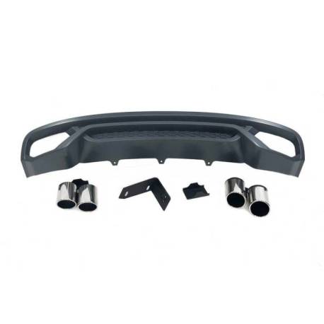 Difusor Trasero Audi A4 B8 4P / Avant 2013-2015 ABS