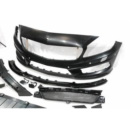 Paragolpes Delantero Mercedes W176 2012-2015 A45 Look AMG Con Sensores