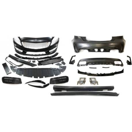 Kit Carrocería Mercedes W176 A45 2012-2015 Look AMG Sin Sensores