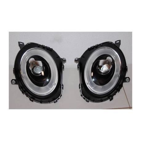 Faros Delanteros Mini Cooper R55 / R56 / R57 06-10 L/D Black Lti