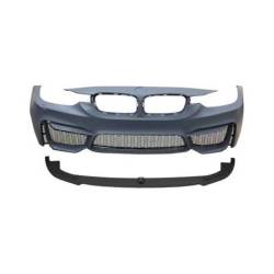 Paragolpes Delantero BMW F30-F31 Look M4 Lip Spoiler ABS
