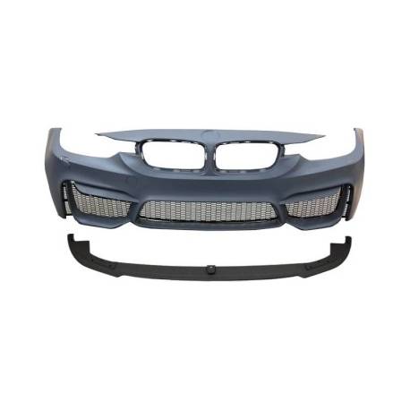 Paragolpes Delantero BMW F30-F31 Look M4 Lip Spoiler ABS