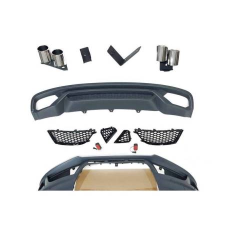 Kit De Carrocería Audi A4 B8.5 13-15 Look RS4 ABS