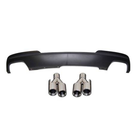 Difusor Trasero BMW F10/F11 10-16 Look M-Tech ABS Colas