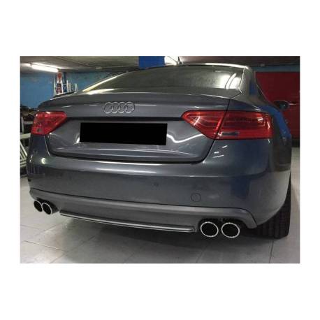 Difusor Trasero Audi A5 Sportback 2012-2015 Look S-Line ABS