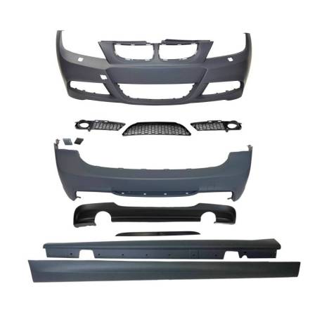 Kit De Carrocería BMW E91 2005-2008 Look M-Tech 2 Salidas ABS