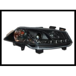 Faros Delanteros Luz De Dia Renault Megane '03 Black 1ª Fase