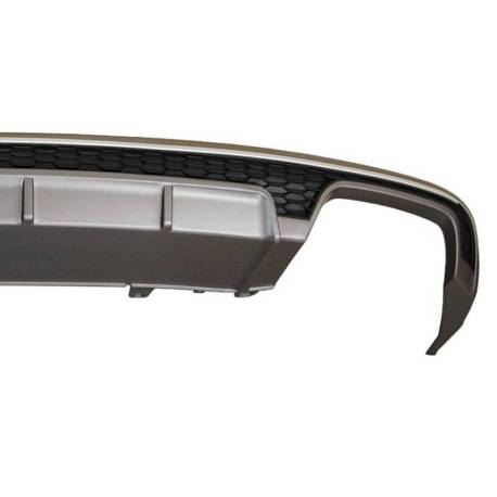 Difusor Trasero Audi A6 2016+ C7 Look S6 ABS
