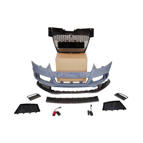 Paragolpes Delantero Audi TT 06-14 8J Look RS Spoiler Look Carbono