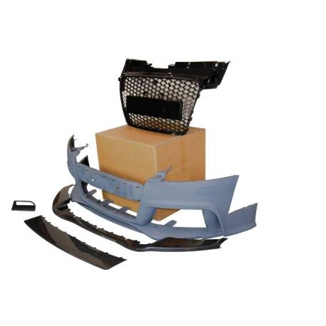 Paragolpes Delantero Audi TT 06-14 8J Look RS Spoiler Look Carbono