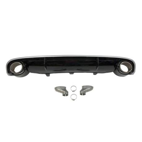 Difusor Trasero Audi A7 2011-2014 Look RS7 ABS