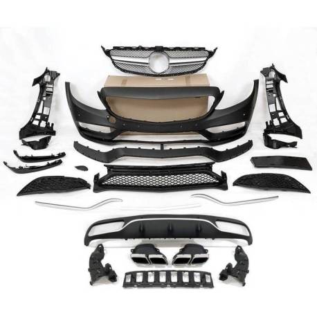 Kit De Carrocería Mercedes W205 2014-2018 2P Look AMG C63