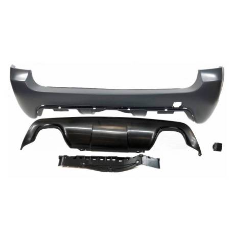 Paragolpes Trasero BMW E61 Look M 2 Salidas ABS
