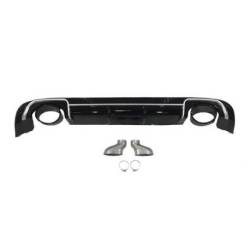 Difusor Trasero Audi A3 V8 4 puertas (Sedan) 2013-2015 Look RS3 ABS