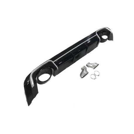 Difusor Trasero Audi A3 V8 4 puertas (Sedan) 2013-2015 Look RS3 ABS