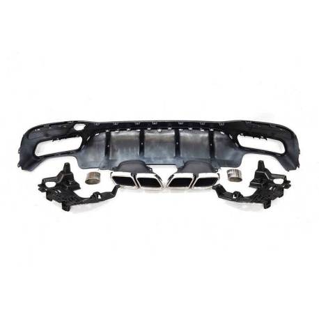 Difusor Trasero Mercedes W166 GLE 350 look AMG 63 Colas