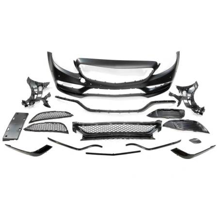 Kit De Carrocería Mercedes W205 2014-2018 4P Look AMG C63